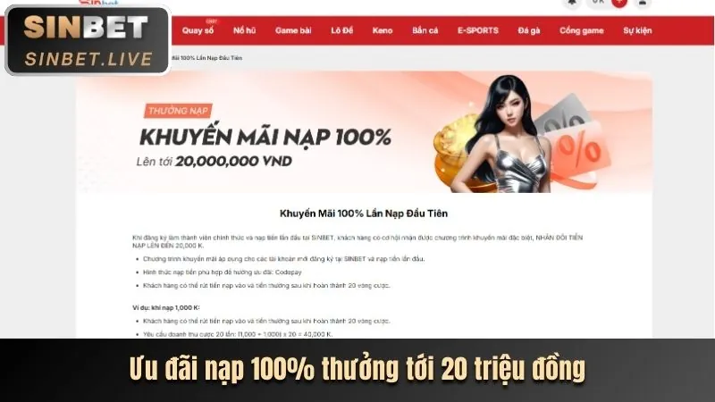 Giới thiệu game mới tại sinbet trang chủ